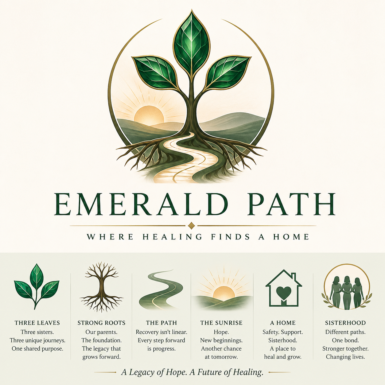 The three sisters who founded Emerald Path